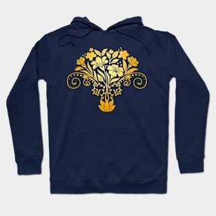 Gold Wildflower Bouquet Hoodie